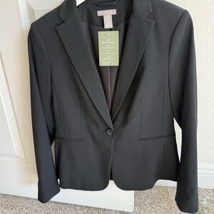H&M Classic Black Women's Blazer - Size Small - NWT!